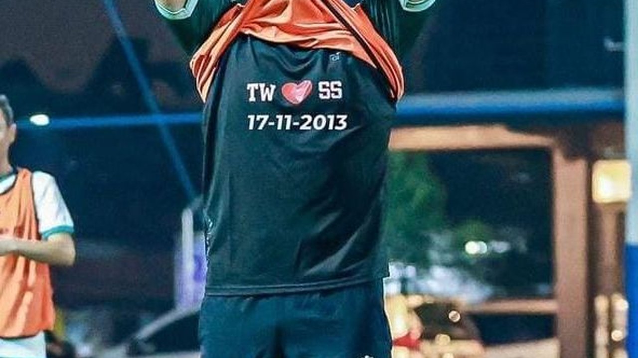 Potret Teuku Wisnu Selebrasi Ala Pratama Arhan, Tulisan di Baju Ramai Dikomentari