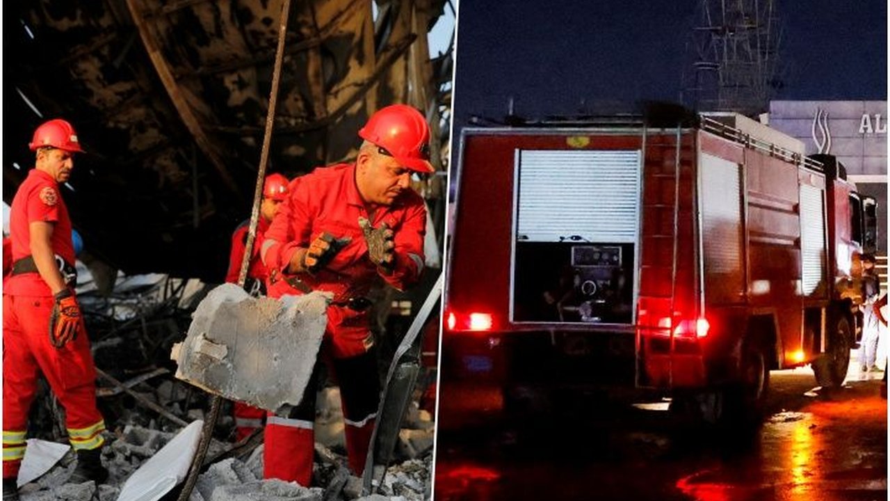 FOTO: Tragis, Pesta Resepsi Pernikahan di Irak Berujung Maut Tewaskan 113 Orang dan 150 Luka-Luka