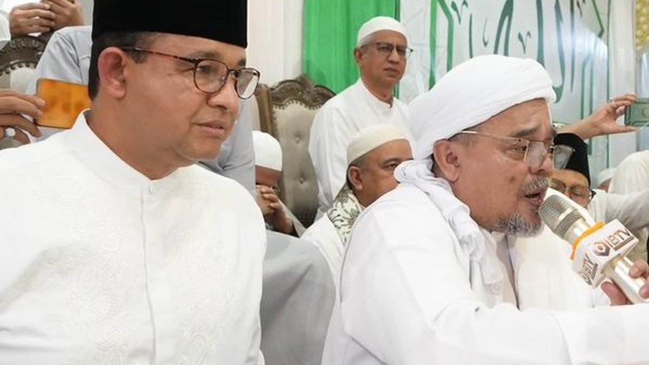Momen Anies-Cak Imin Jadi Saksi Pernikahan Putri Rizieq Syihab