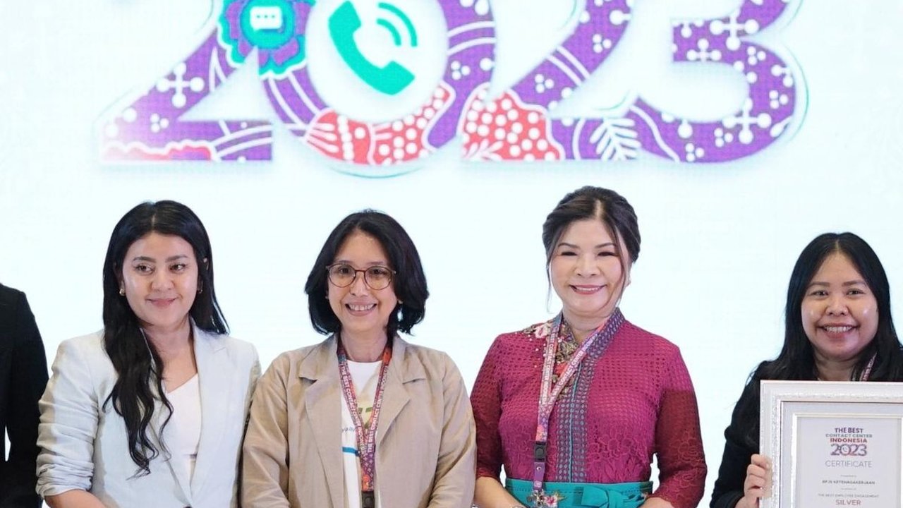 Konsisten Melayani, BPJS Ketenagakerjaan Raih 6 Penghargaan Bergengsi The Best Contact Center Indonesia 2023