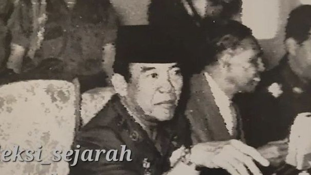 Potret Langka Para Jenderal TNI AD Kumpul Sebelum Tragedi G30S PKI, Presiden Soekarno Hadir