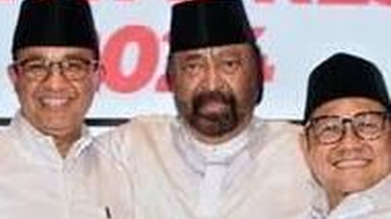 VIDEO: Surya Paloh Depan Anies-Cak Imin, 