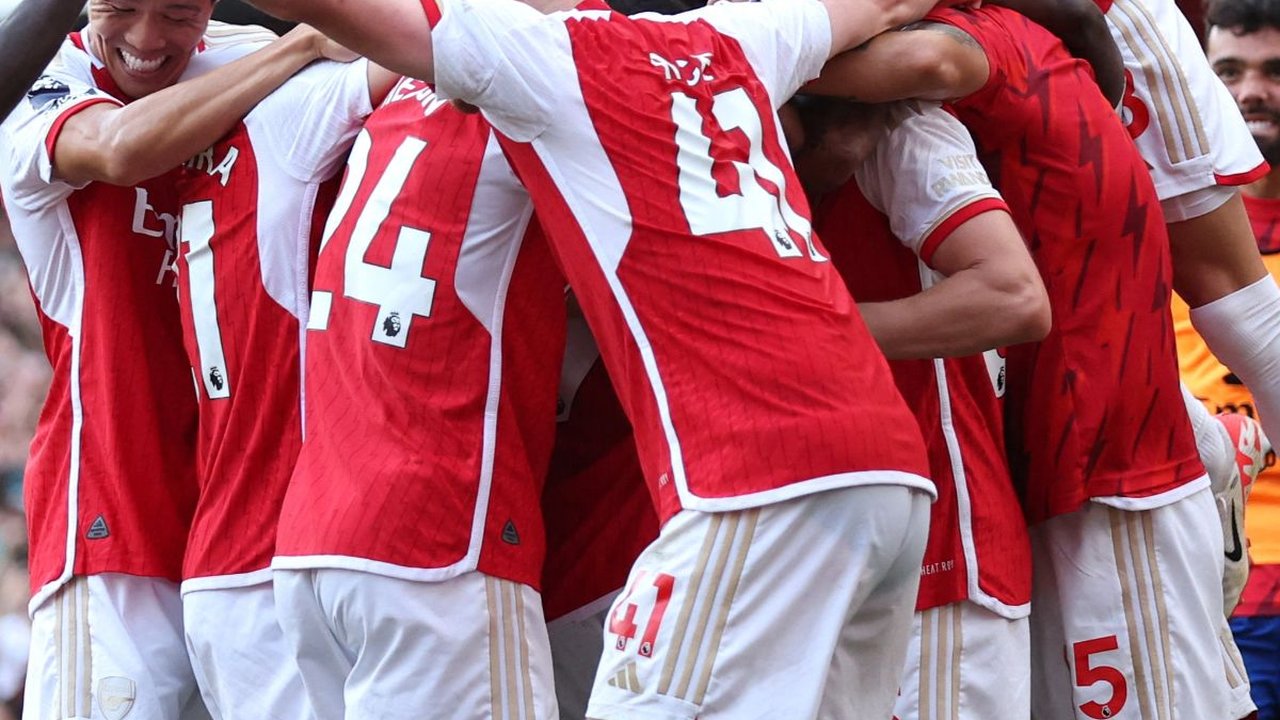 FOTO: Menit-Menit Terakhir Arsenal Bungkam Manchester United di Injury Time Ciptakan Skor Dramatis 3-1
