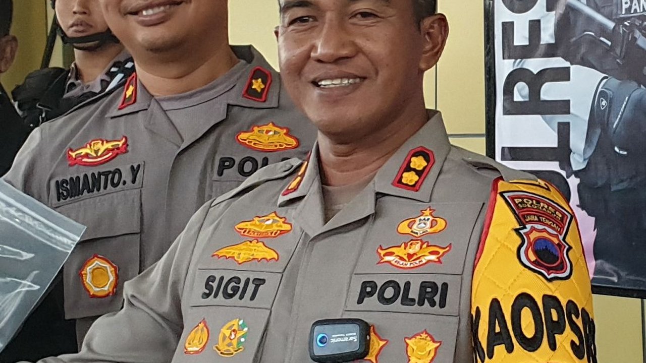 Polisi Tangkap Pembawa Katana di Kantor Bupati Sukoharjo