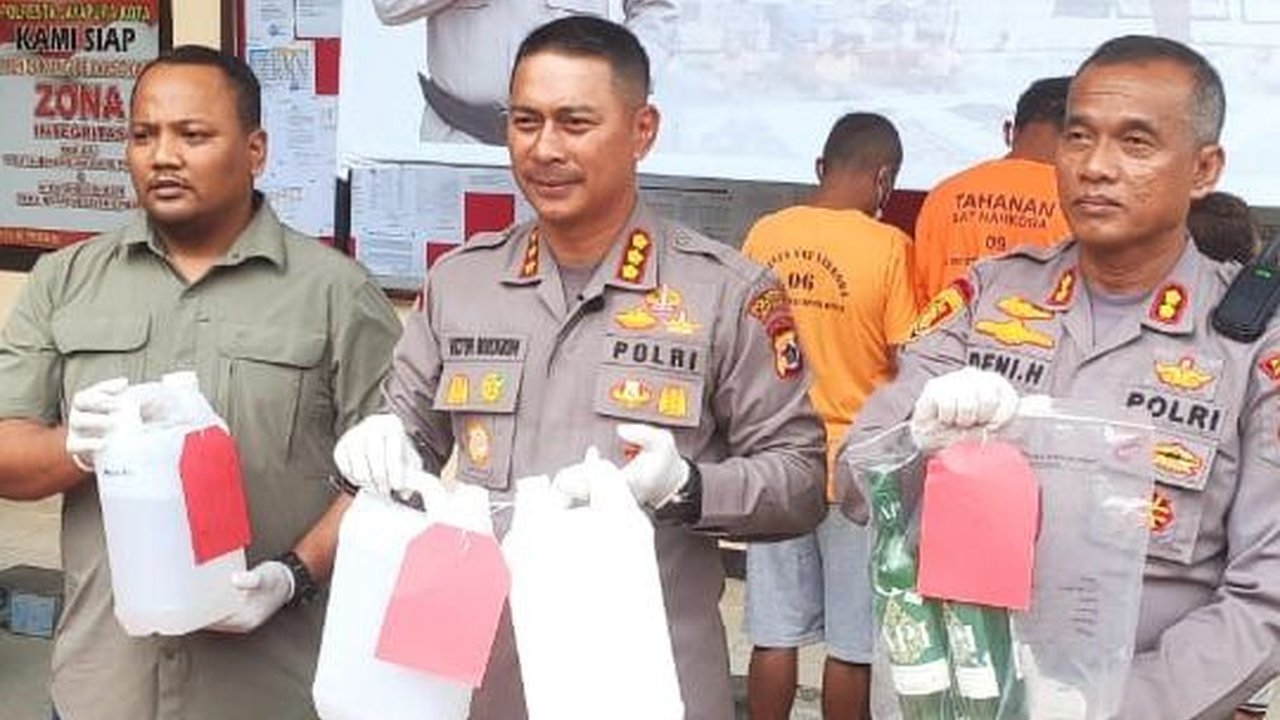 Pesta Miras Oplosan Berujung Maut, 4 Warga Jayapura Tewas dan 3 Orang jadi Tersangka