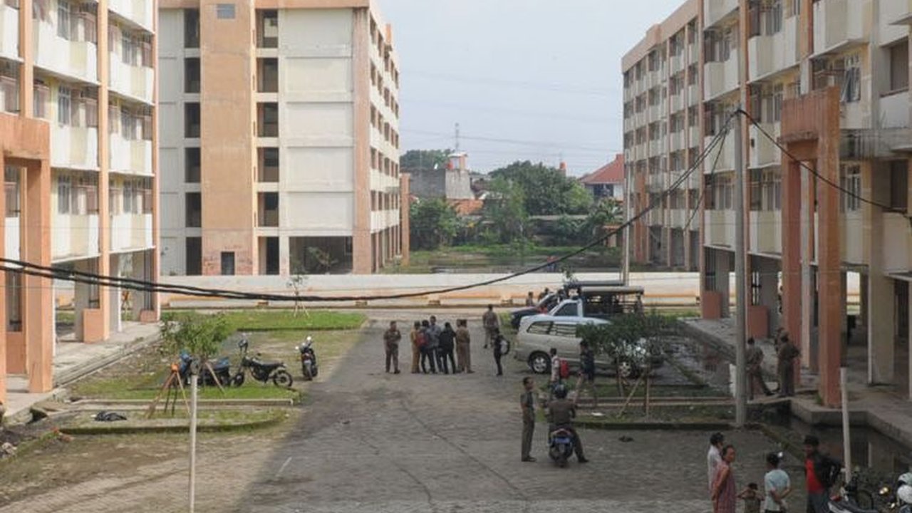Pemprov DKI Akui Rusun Komarudin Marunda yang Atapnya Roboh Tak Layak Huni