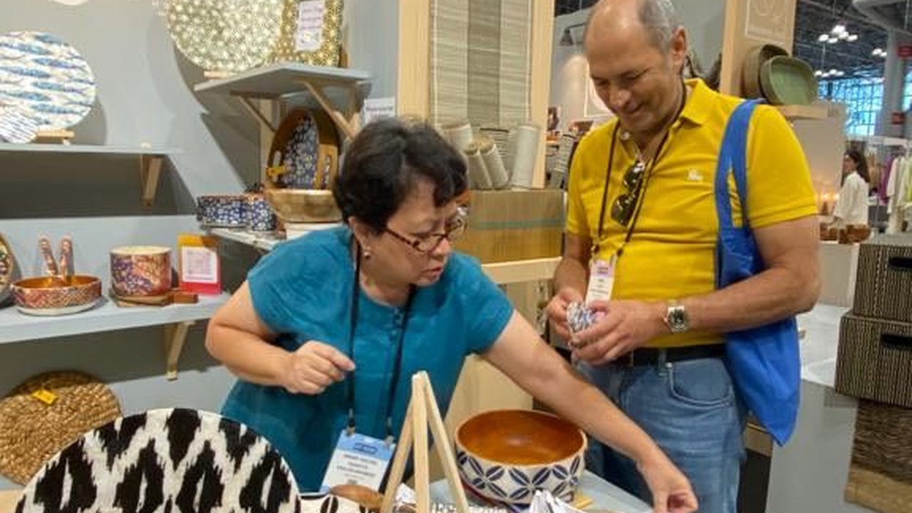 Keren! UMKM Binaan BRILIANpreneur Unjuk Gigi di New York Now Summer Market 2023