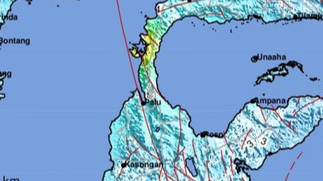 Gempa Bumi Magnitudo 6,3 Guncang Minahasa Sulawesi
