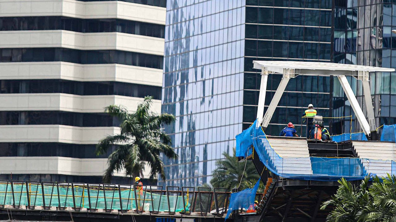 revitalisasi JPO Citywalk Sudirman
