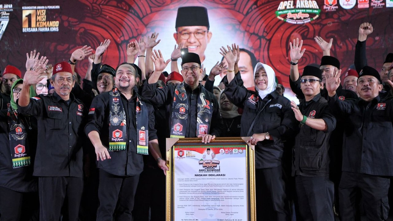 Anies Baswedan menyambut positif sikap PKS yang resmi mengusungnya maju sebagai bakal calon gubernur (Bacagub) untuk Pilkada Jakarta 2024. (IG Anies Baswedan).