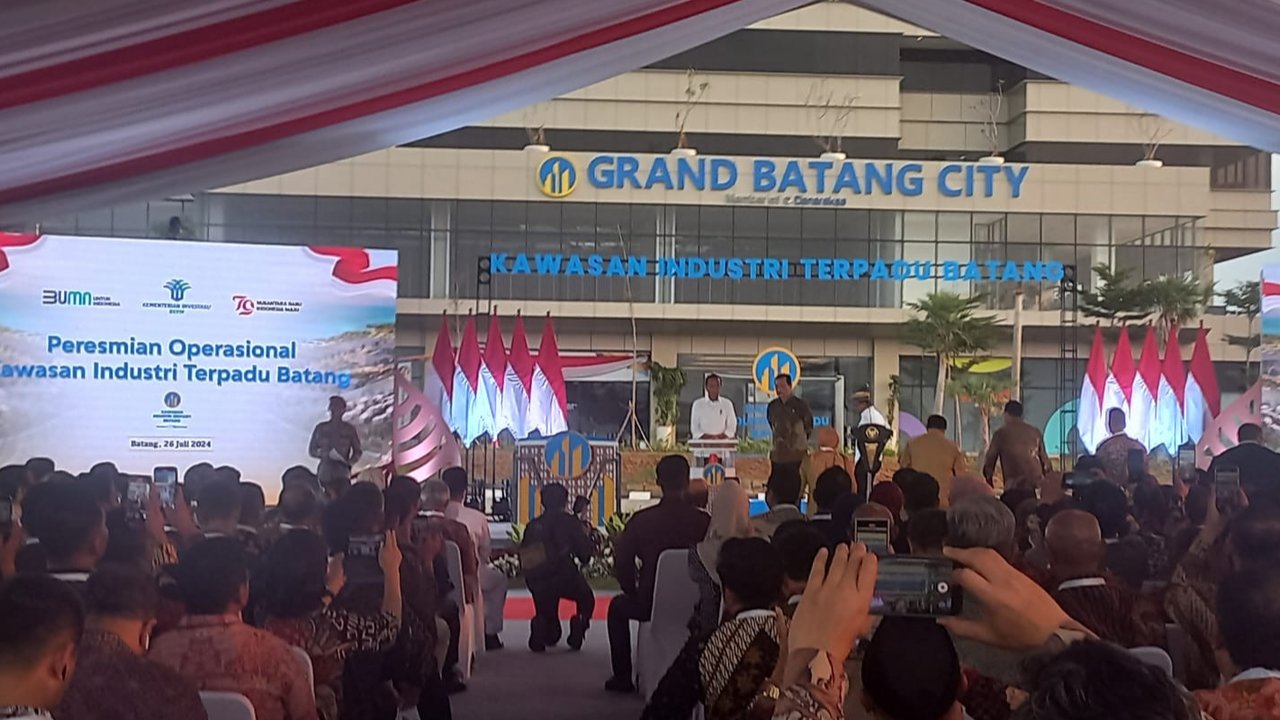 Tiba di Jateng, Jokowi akan Resmikan Kawasan Industri Terpadu Batang