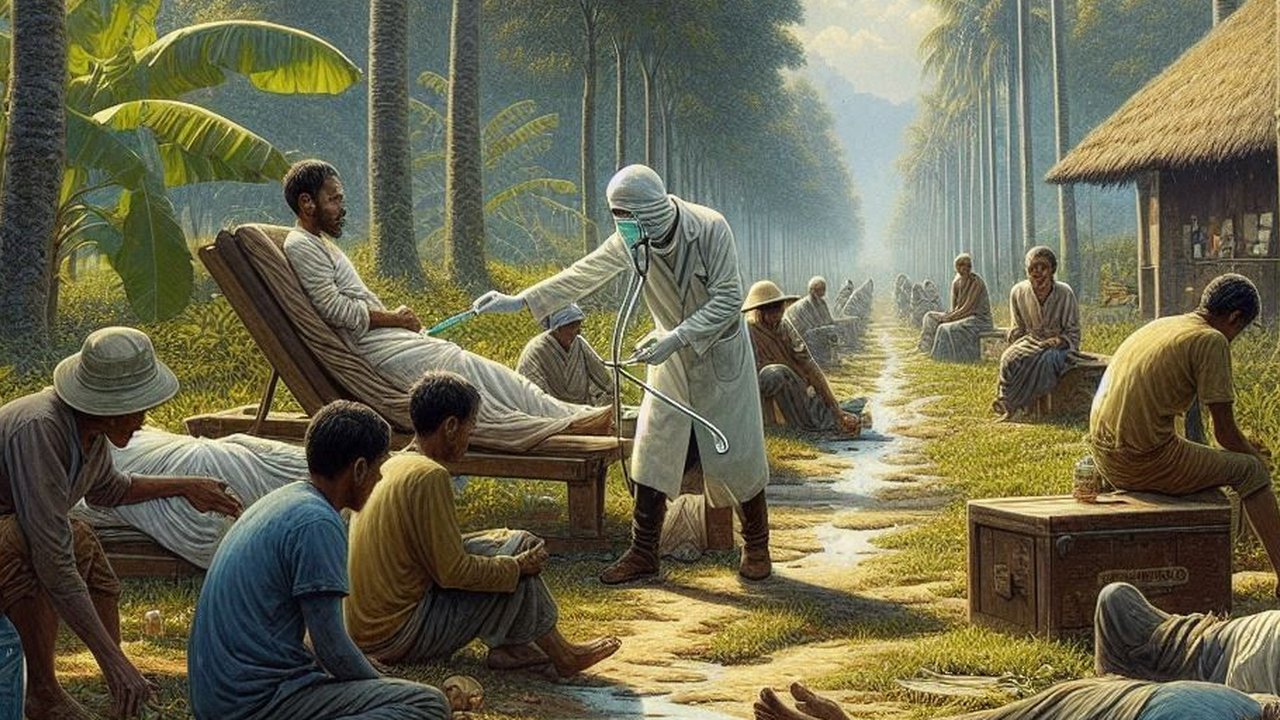 Ilustrasi Pasien Penyakit Tropis