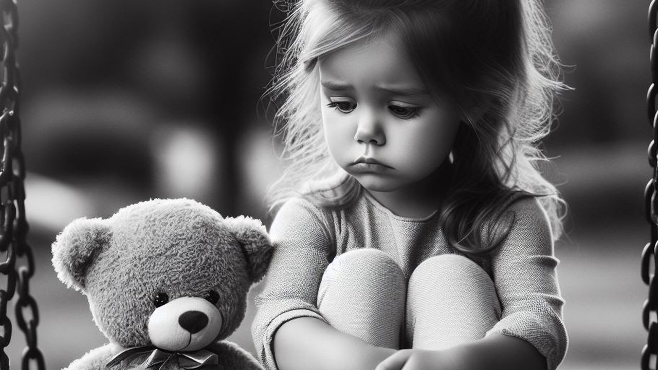 Ilustrasi Anak Kesepian