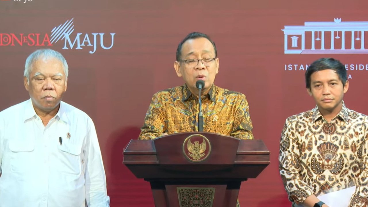 <p>Menteri Sekretaris Negara, Pratikno (Foto: tangkapan layar/Arief RH)</p>