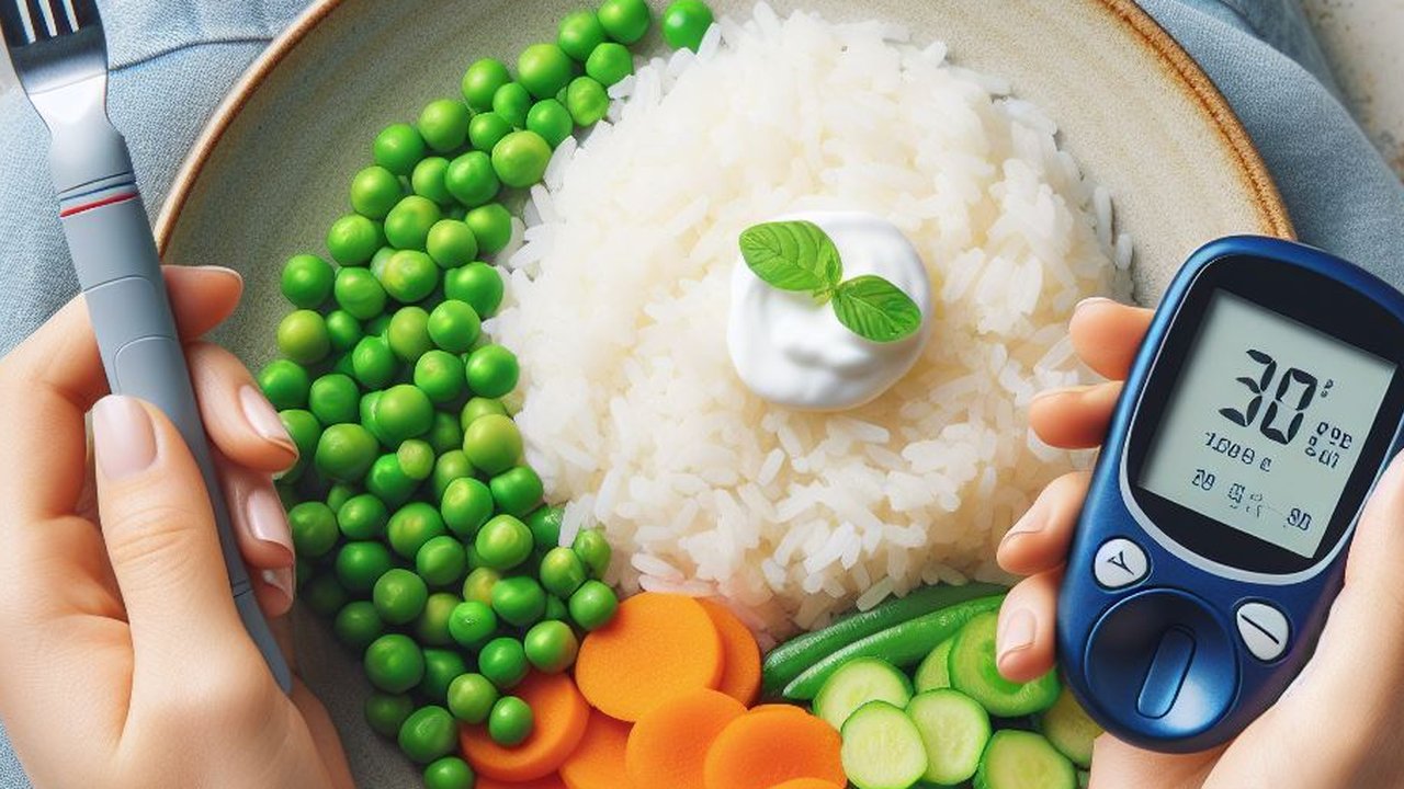 Ilustrasi Penderita Diabetes Makan Nasi Putih