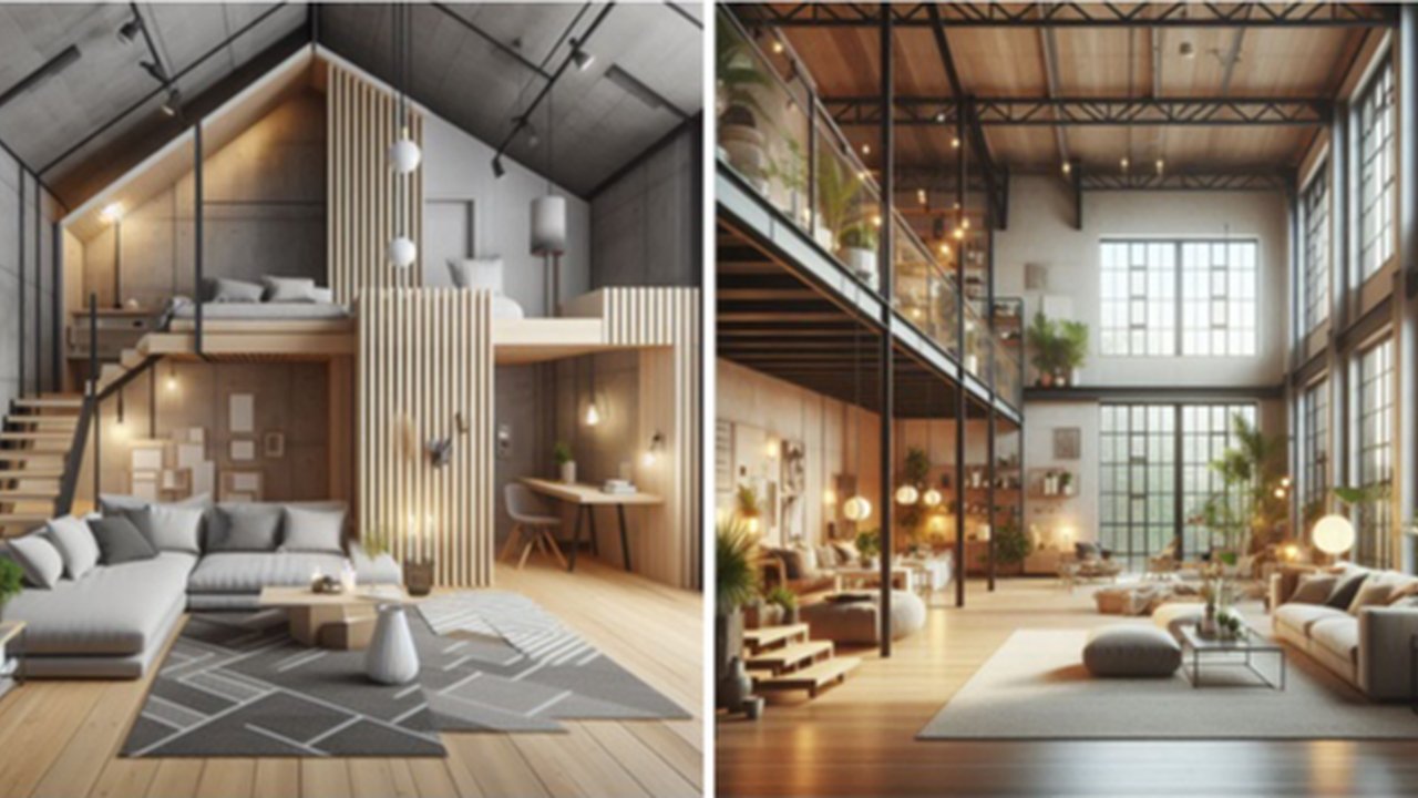 Desain Rumah Minimalis Loft