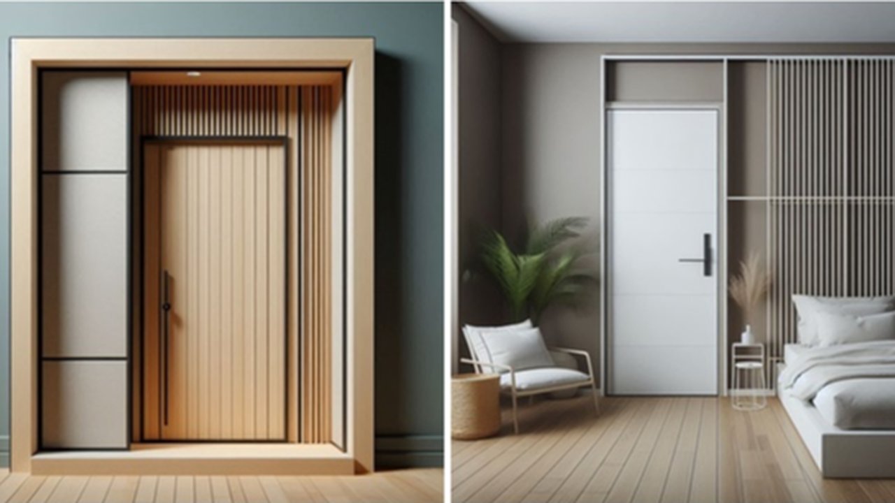 8 Inspirasi Pintu Kamar Minimalis