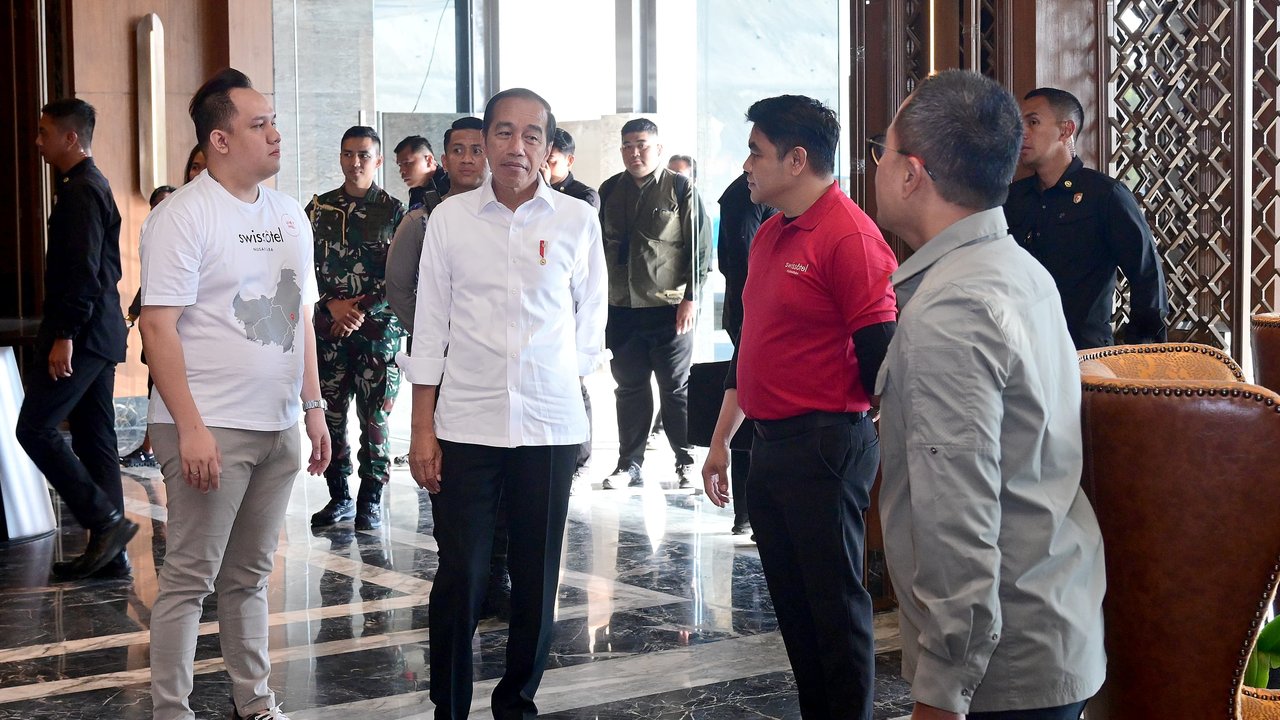 Potret Jokowi Tinjau Hotel Nusantara, Hotel Pertama di IKN Ternyata Milik Pengusaha Terkemuka