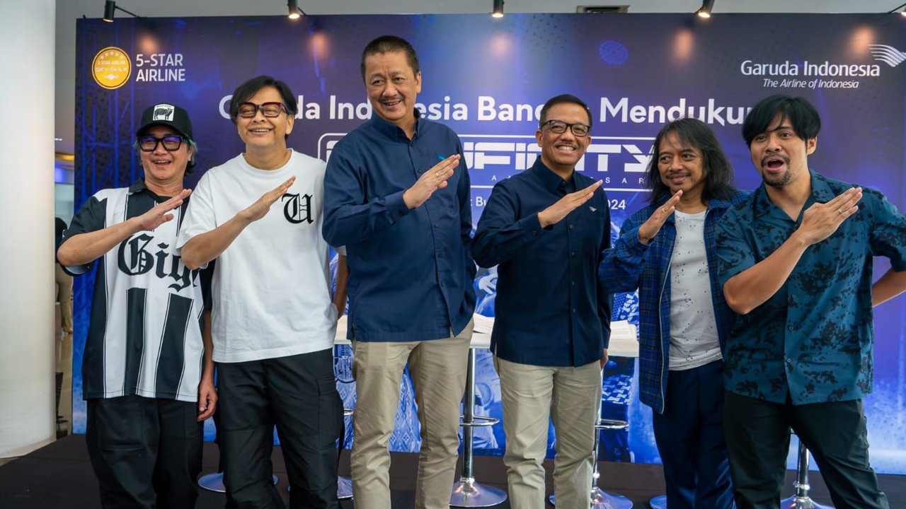 Garuda Indonesia Jual Tiket Konser Gigi