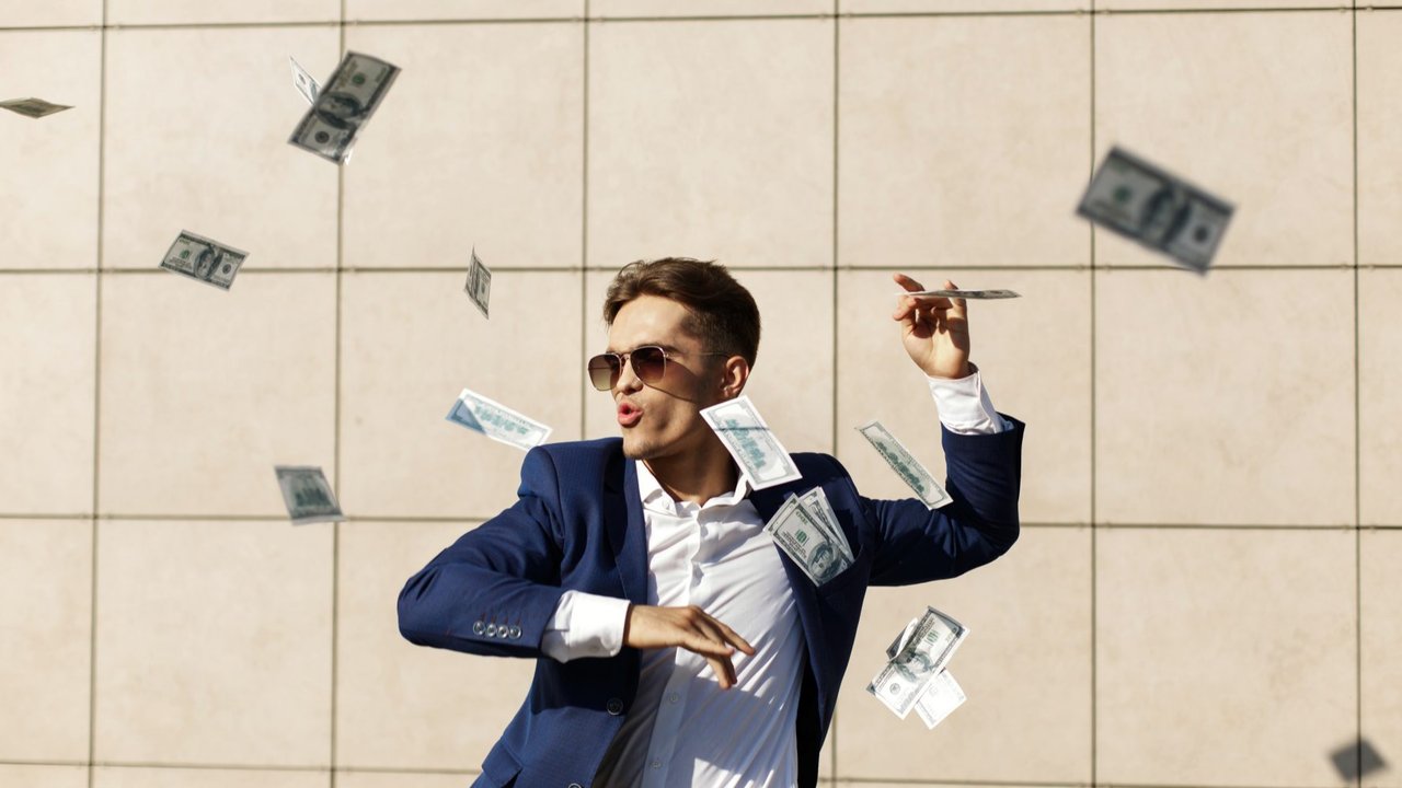 Ilustrasi Orang Kaya