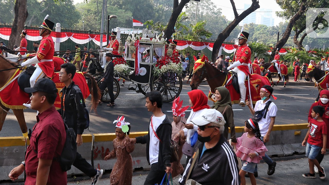 Catat, Ada Kirab Bendera Pusaka dari Jakarta ke IKN 10 Agustus 2024