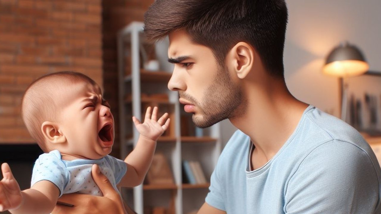Ilustrasi Bayi Menangis