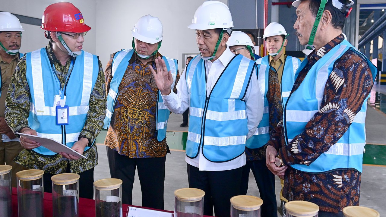 Pabrik Bahan Anoda Baterai Litium PT Indonesia BTR New Energy Material