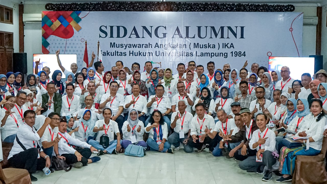 Meriah dan Seru, Acara 4 Dasawarsa FH Unila 1984