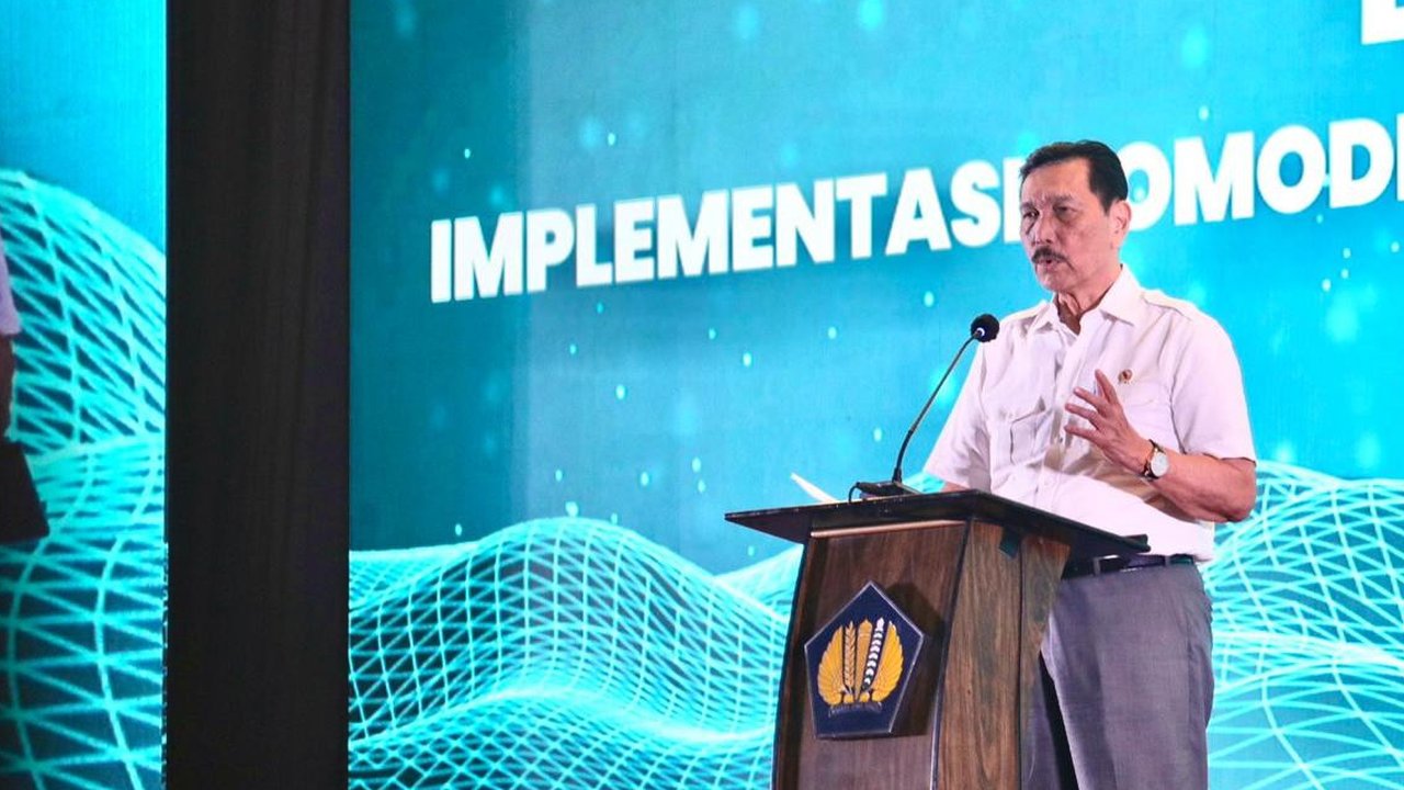 Menko Marves Luhut Binsar Pandjaitan. (Liputan6.com/Delvira Hutabarat)