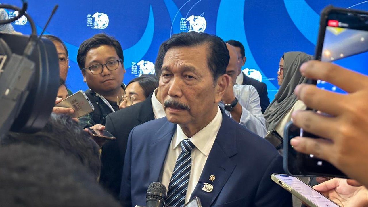 Menko Marves Luhut Binsar Pandjaitan. (Liputan6.com/Delvira Hutabarat)