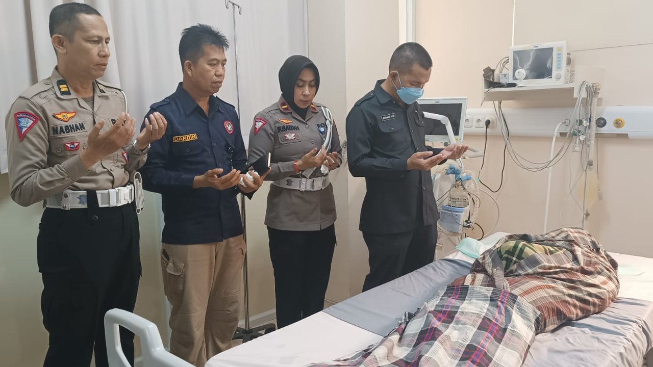 Aipda Sunandar meninggal dunia