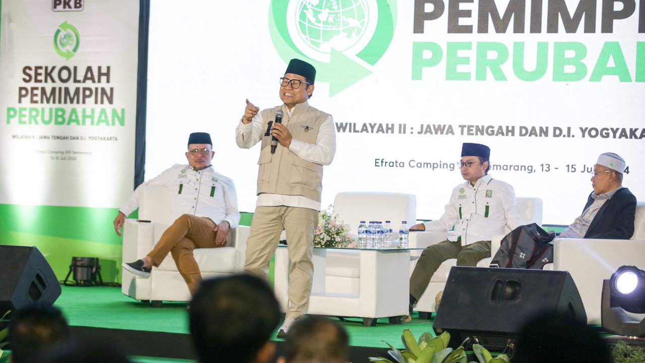 Ketua Umum Partai Kebangkitan Bangsa (PKB) Abdul Muhaimin Iskandar atau Gus Muhaimin (kanan) (Istimewa)