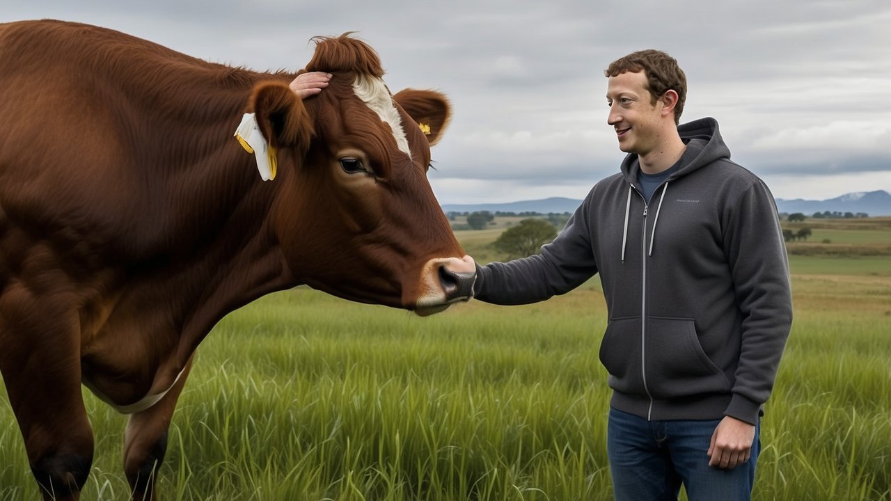 Mark Zuckerberg Punya Peternakan, Ini Menu Mewah Pakan Sapinya