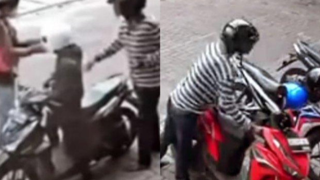 Viral Pencurian Motor di Medan, Padahal Ada Tukang Parkir yang Berjaga