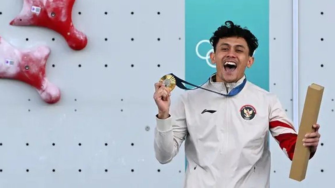 Persembahkan Medali Emas untuk Indonesia di Olimpiade 2024, Unggahan lama Veddriq Leonardo Ini Curi Perhatian