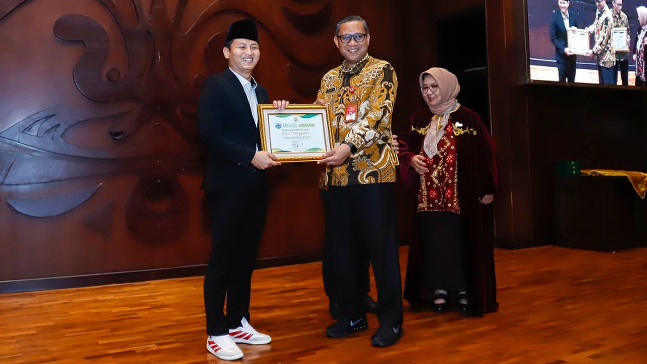 Trenggalek Raih Penghargaan UI Green City Metric sebagai Peserta Baru Terbaik