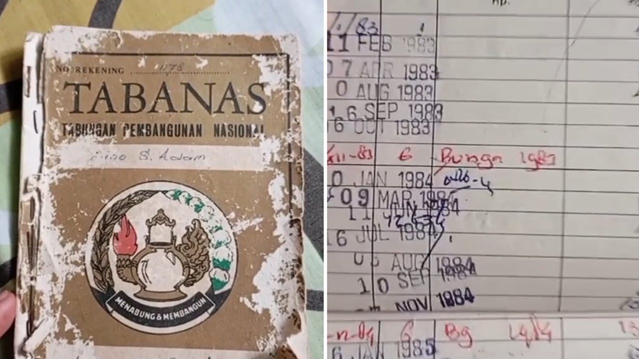 Dibuat Tahun 1983, Pria yang Temukan Buku Tabungan Milik Neneknya Ini Curi Perhatian