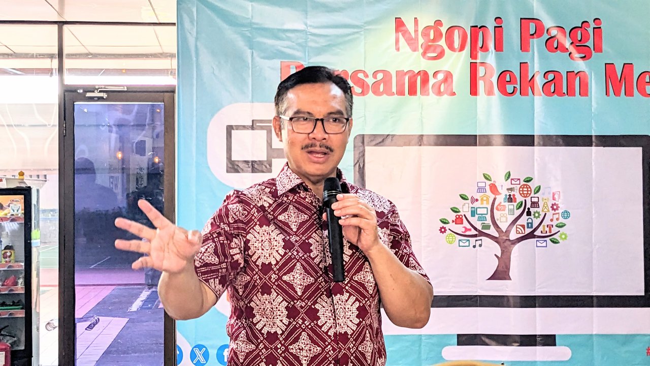 <p>Acara Ngopi Bersama Rekan Media di Kantor BKKBN Pusat, Jakarta, Jumat (9/8/2024). (Foto: Tim bisnis)</p>