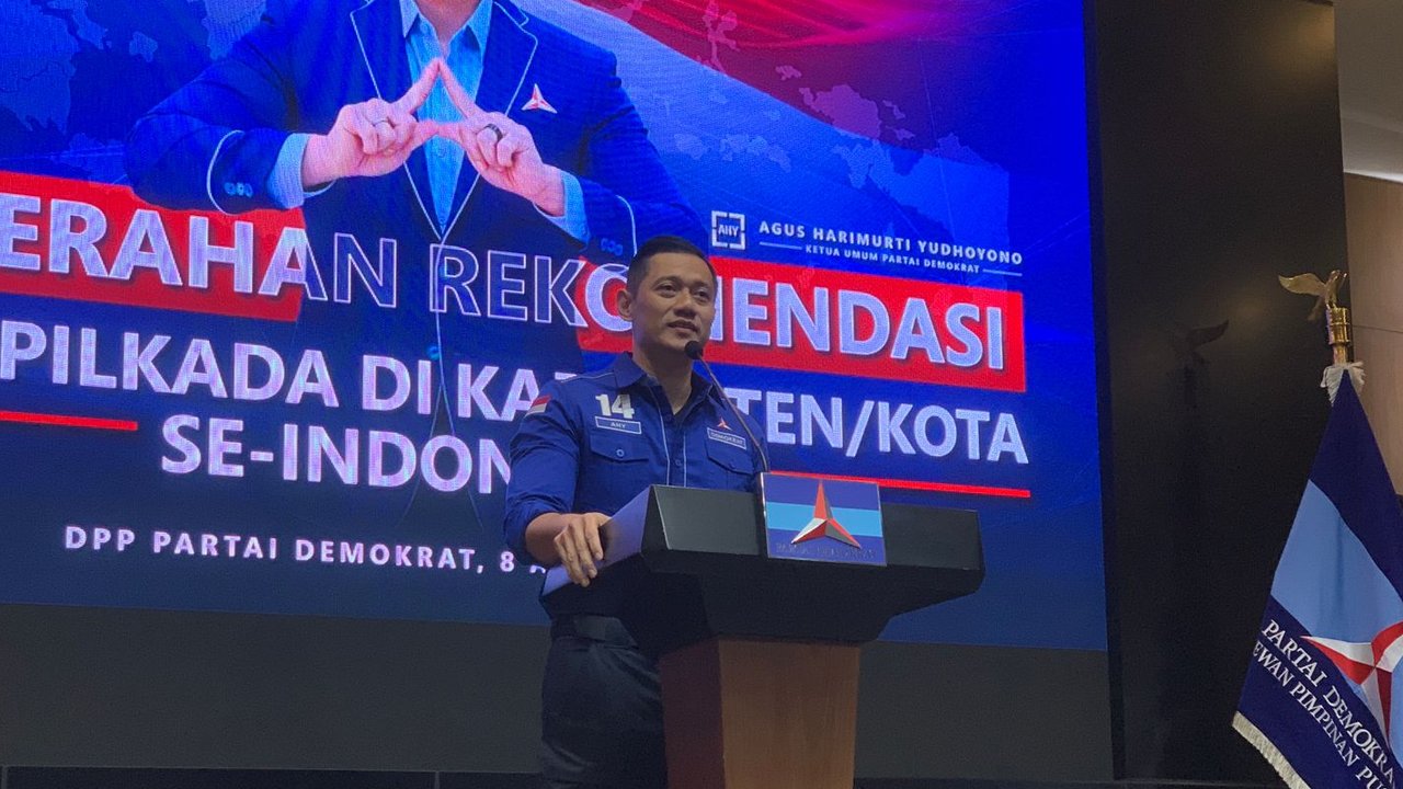 AHY Bicara Kriteria Cawagub untuk Ridwan Kamil