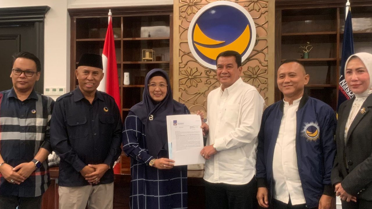 Pasangan Maesyal-Intan di Pilkada Tangerang