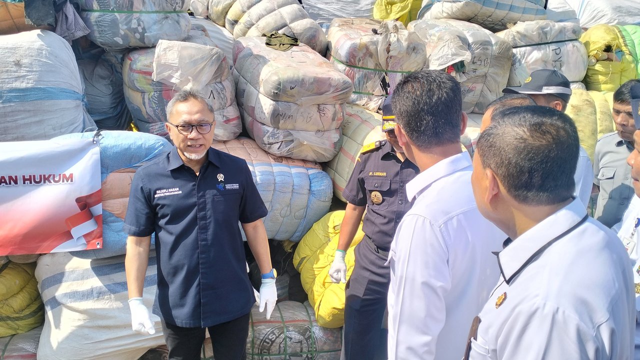 Barang impor ilegal temukan Satgas Barang Impor dan Kementerian Perdagangan