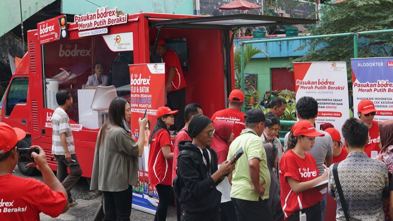 Pasukan Merah Putih Bodrex Disebar ke 5 Daerah Berikan Pemeriksaan Kesehatan Sasar 6.000 Warga