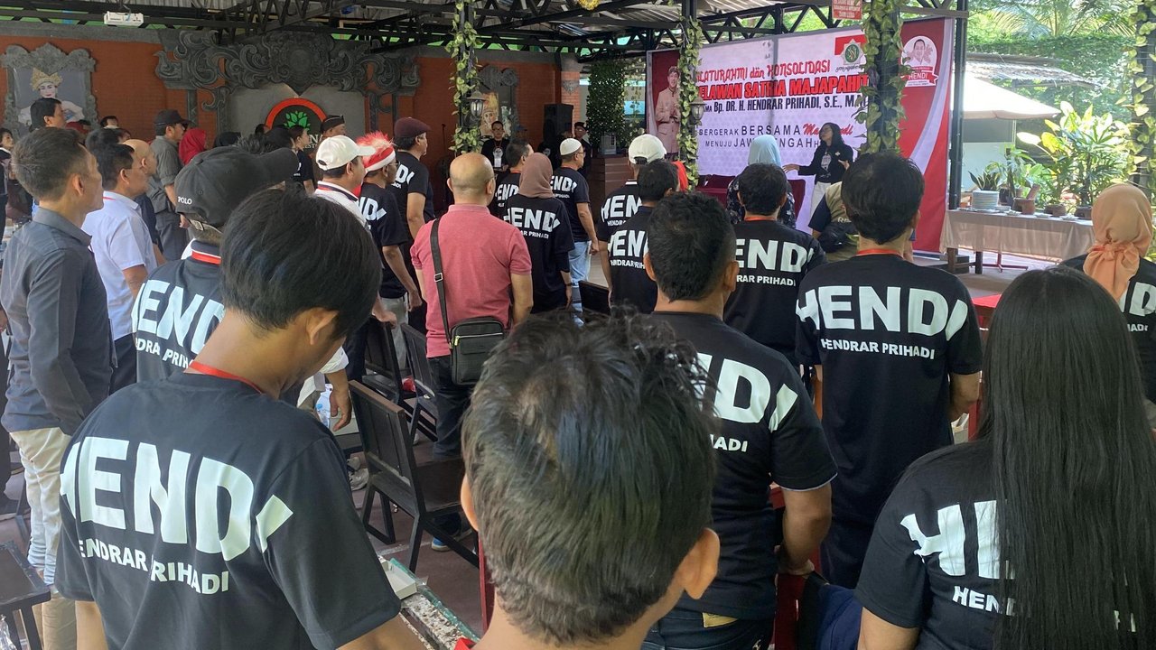 Relawan Satria Majapahit Siap Menangkan Hendi di Pilgub Jateng 2024