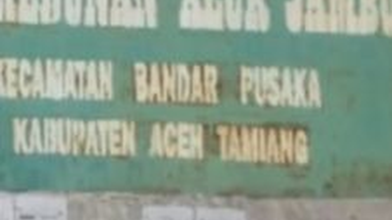 Sejarah Desa Alur Jambu Aceh Tamiang, Sudah Ditinggalkan Warganya Akibat Diganggu Mahluk Halus