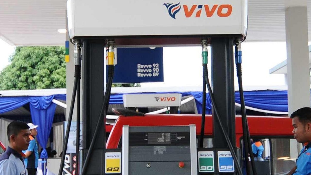 Hadiah Tahun Baru, Harga BBM di SPBU Vivo Kompak Turun