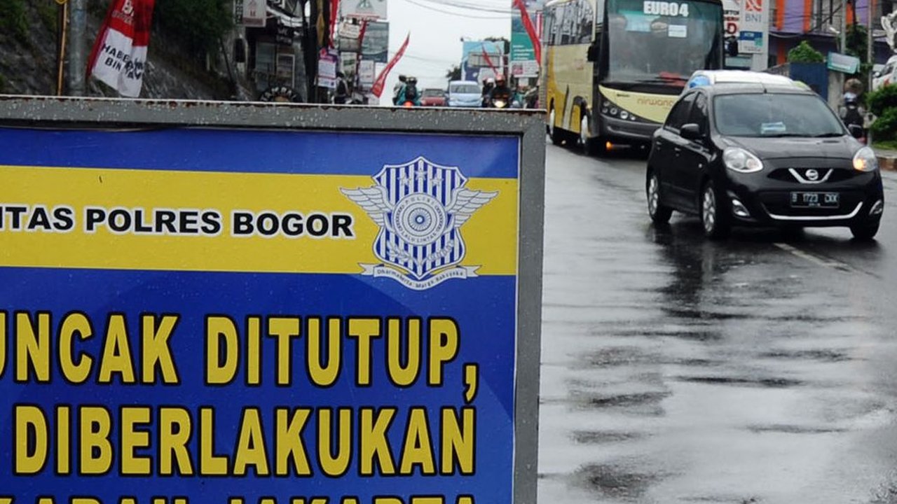 Puncak Arus Balik Nataru, 56.000 Kendaraan Melintas di Jalur Puncak Bogor