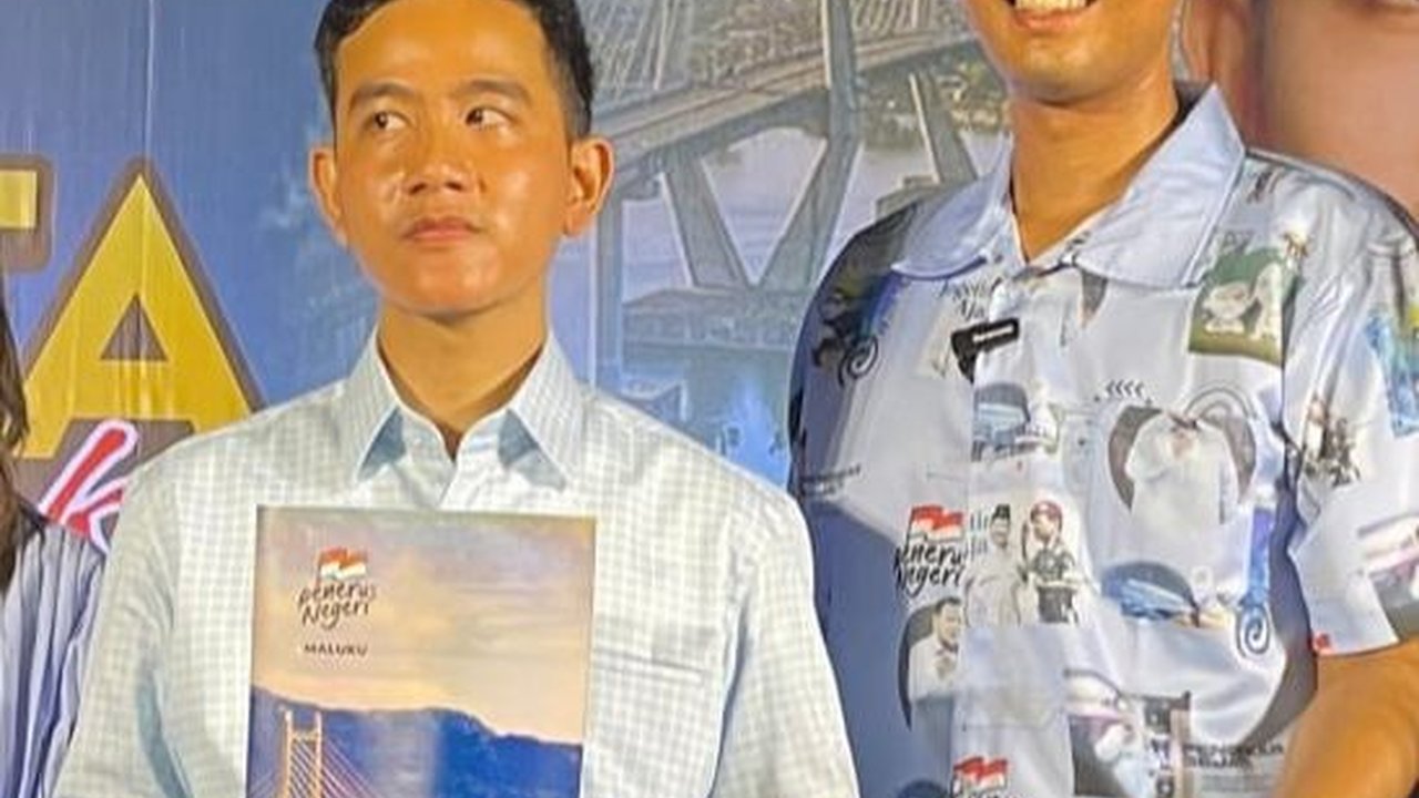 Gibran Terima 'Blue Print' Hilirisasi Perikanan dari Relawan di Maluku, Apa Isinya?