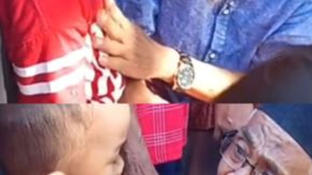 Momen Pilu Bocah Menangis di Pemakaman Ibunya, Aksi Kakek Coba Menenangkan Bikin Haru