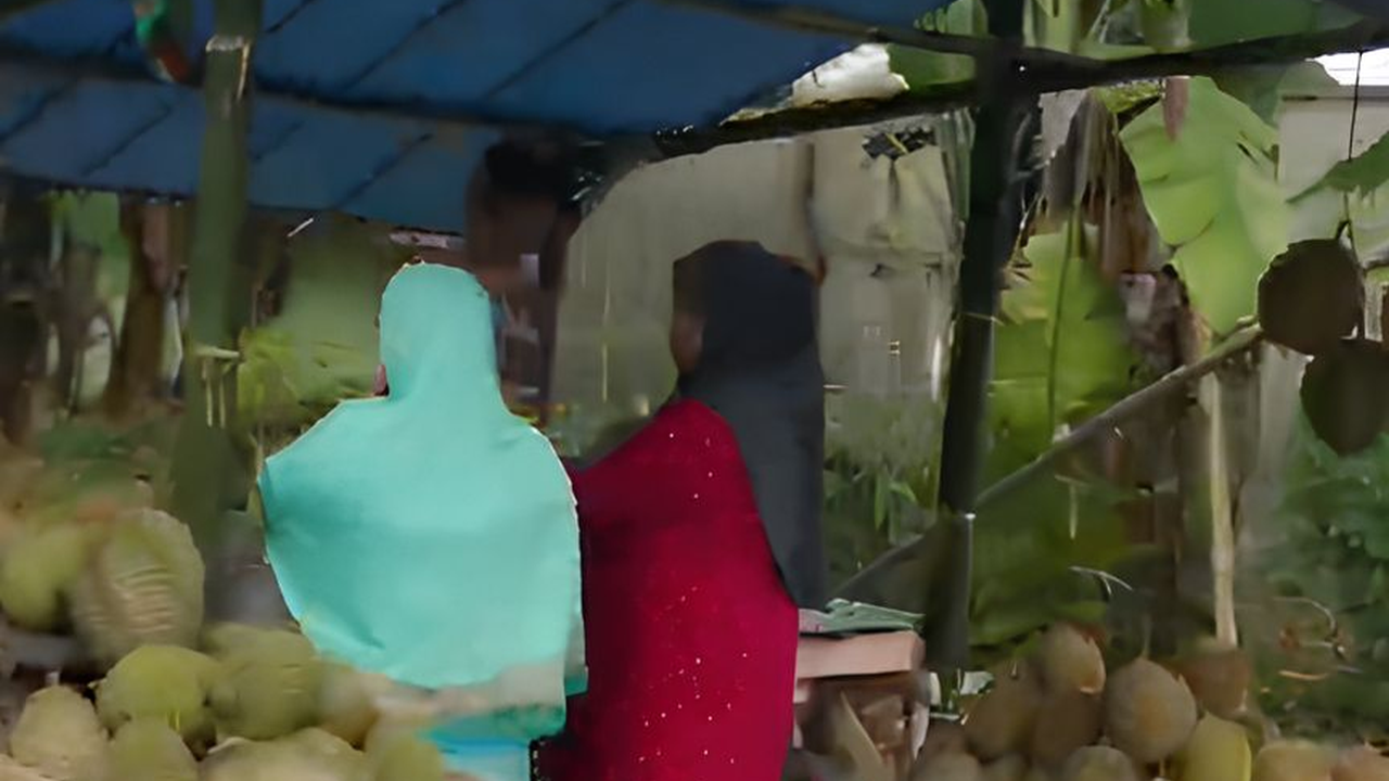 Lokasi Ini Jadi Surganya Durian di Serang, Penjualnya Ada di Sepanjang Jalan Kampung