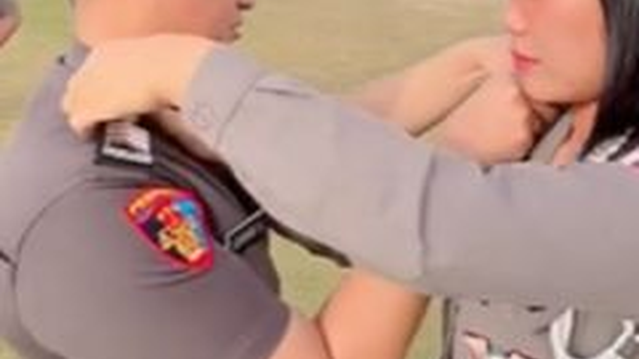 Romantisnya Suami Istri Sama-sama Polisi, Di Kantor Kerja Bareng di Rumah Kerja Bareng